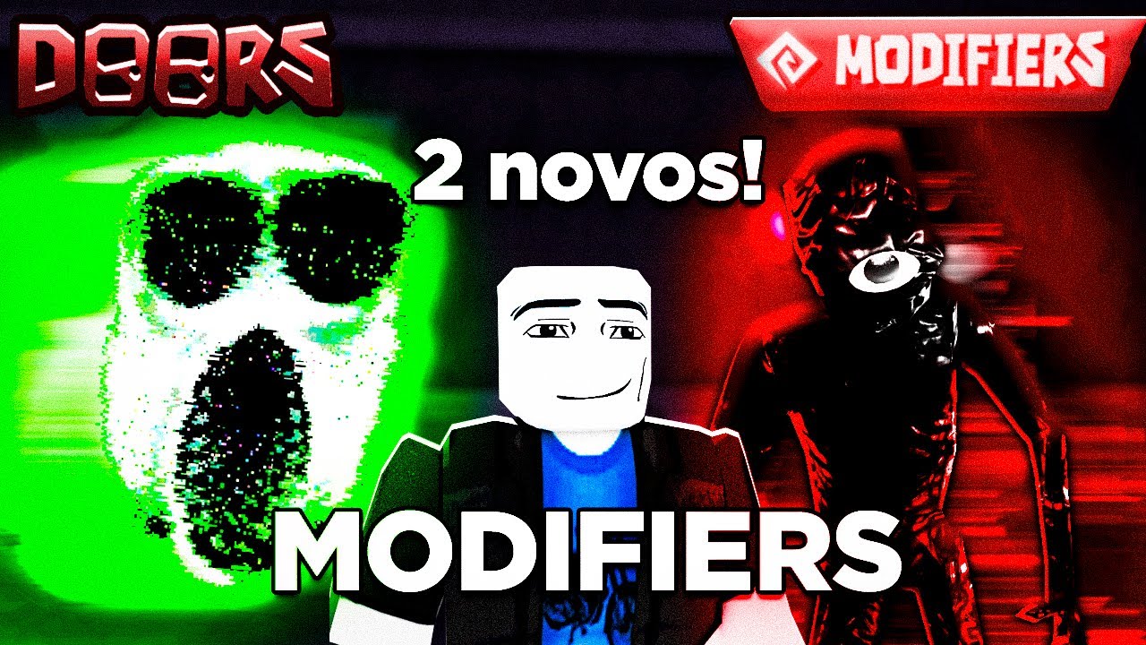 Joguei os 2 *NOVOS MODIFIERS* do UPDATE do DOORS Hunt! 👁️