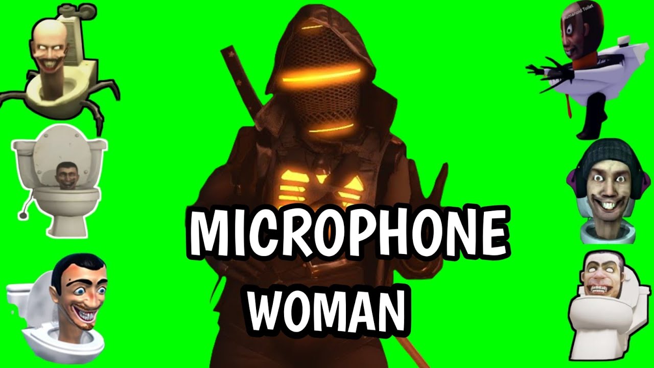 skibidi toilet microphone woman What if Titan  Drill Man attacked Rocket