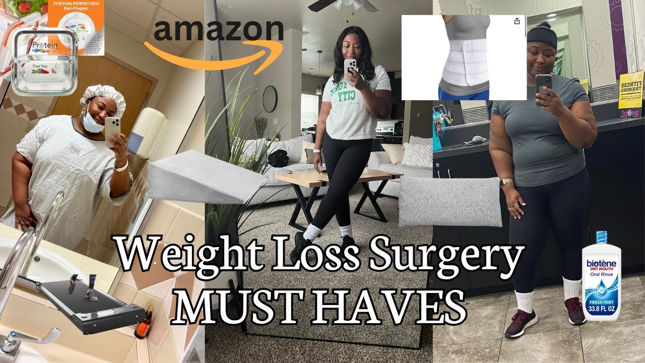 Amazon Bariatric Surgery MUST HAVES: What You NEED for Weight Loss Surgery