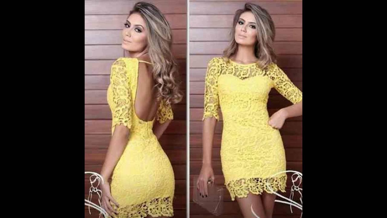 + de 99 Fotos de Vestidos Lindos Curtos Com Renda