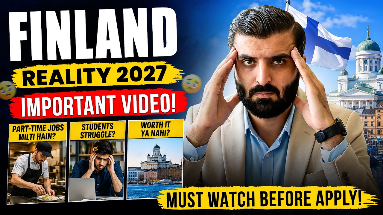 Обучение в Финляндии 🇫🇮 2026 | Реальность Финляндии для студентов из Пакистана | Работа, ПМЖ и ги...