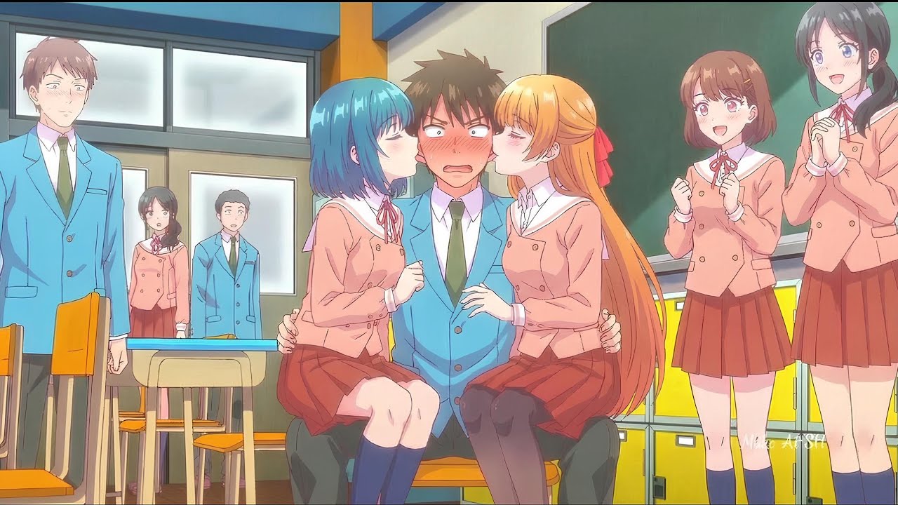 Torn Between Two Childhood Friends Who Won't Be Honest 😱😶‍🌫️ [AMV] Don't Read My Face
