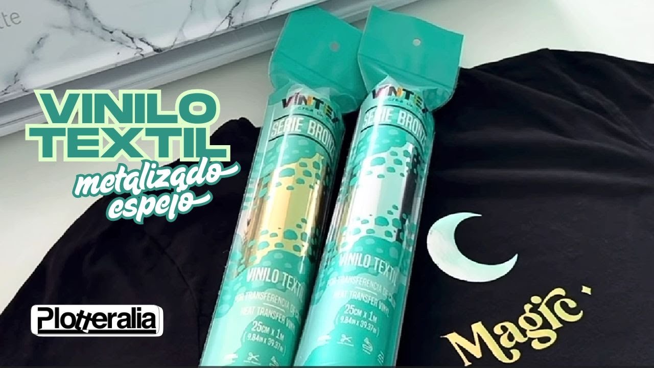 VINILO TEXTIL METALIZADO ESPEJO- ORO y PLATA