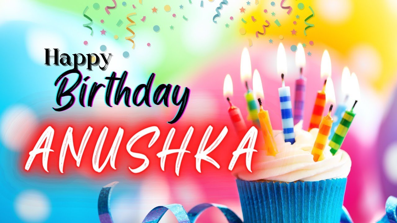 Happy Birthday Anushka🥳🎈| Happy Birthday To You Anushka🎁🎂 | Birthday Song |Whatsapp status |Dj music