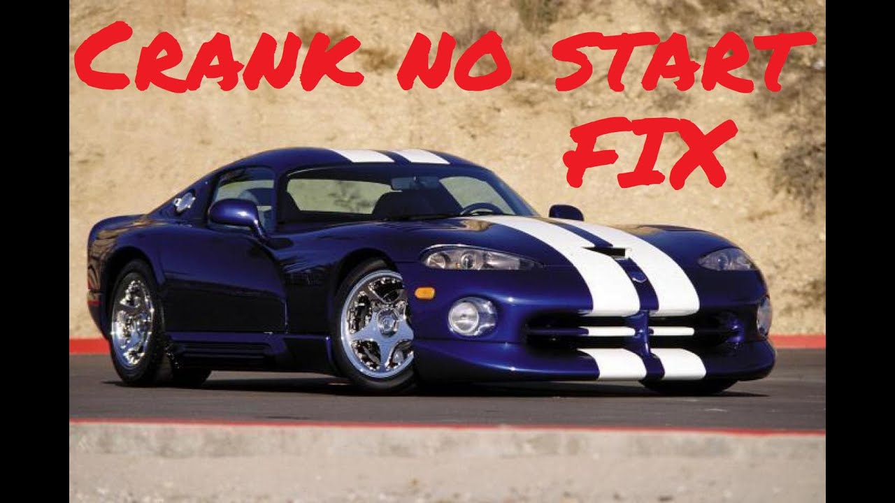 Dodge Viper Fuel Pump Check Valve Fix   Timer Delay Elk960