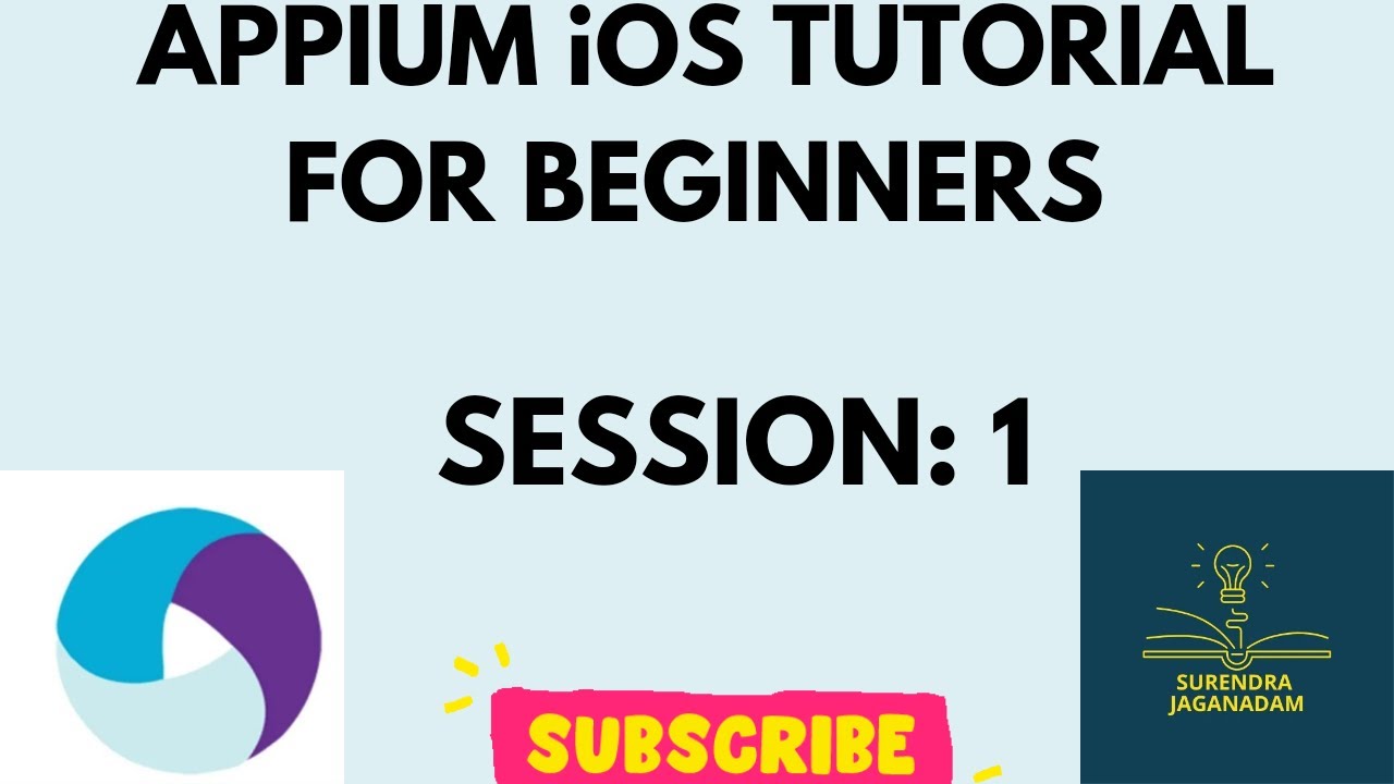 Session 1: Mobile Automation Testing using APPIUM iOS | APPIUM for Beginners