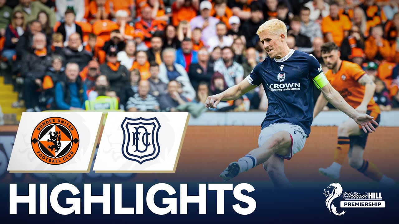 Dundee United 2-2 Dundee | 4 Goals in Dundee Derby Draw! | William Hill Premiership