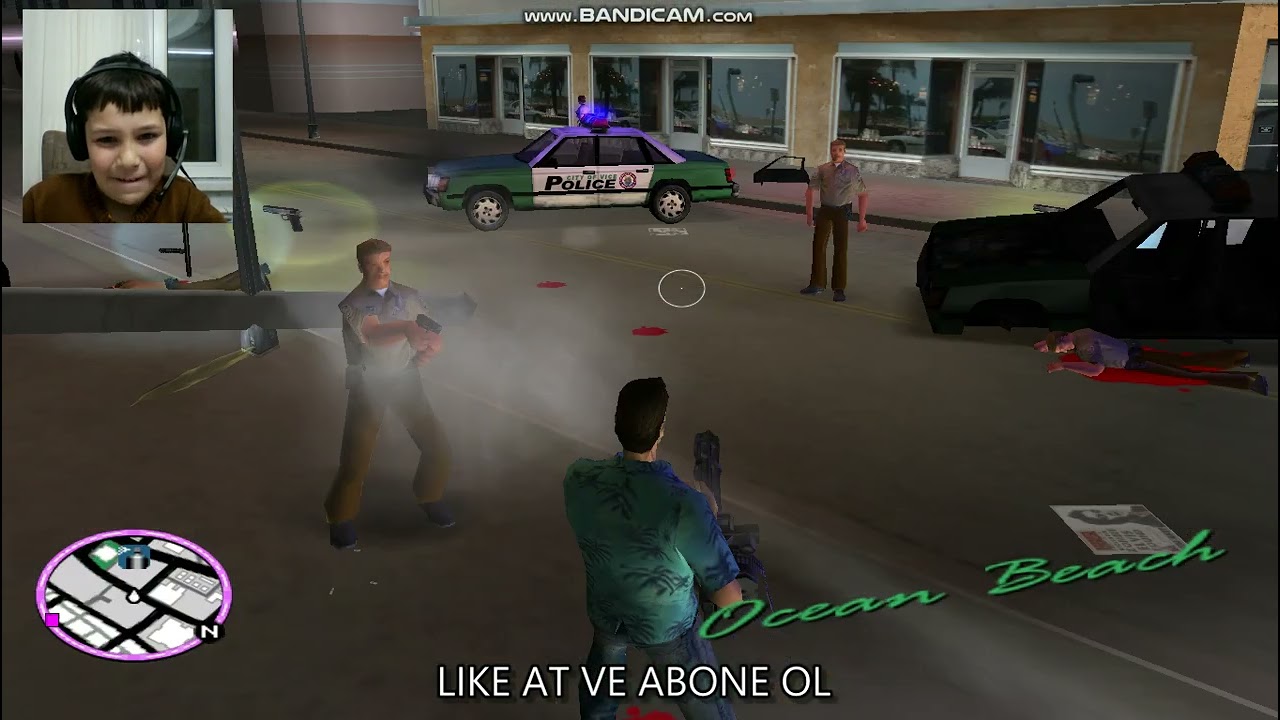 Sıxıldım dedim gta vice city oynadım!