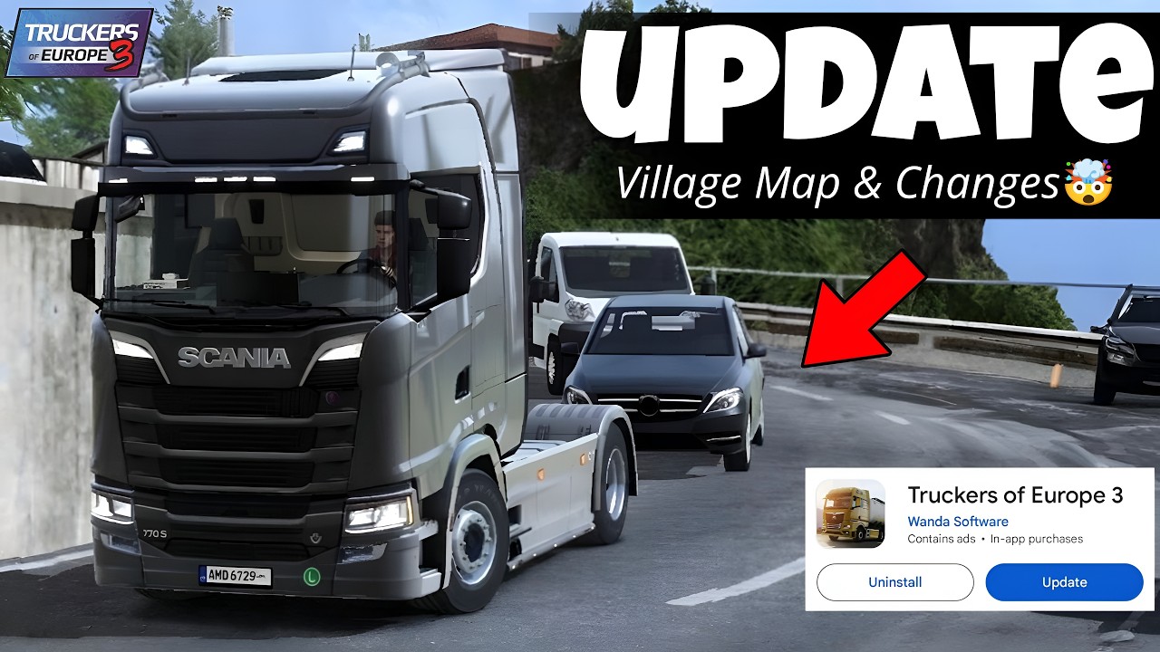 Truckers of Europe 3 New update - Finally New Village Map & Special Areas To Milano 🔥🤯