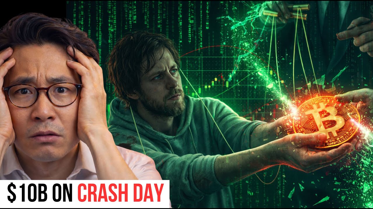 BITCOIN Investors in PANIC Mode as BlackRock Hits Record $10 Billion on Crash Day