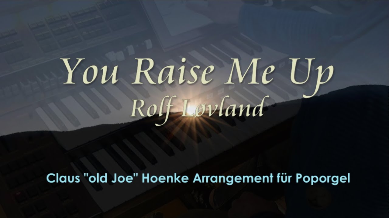 You raise me up
