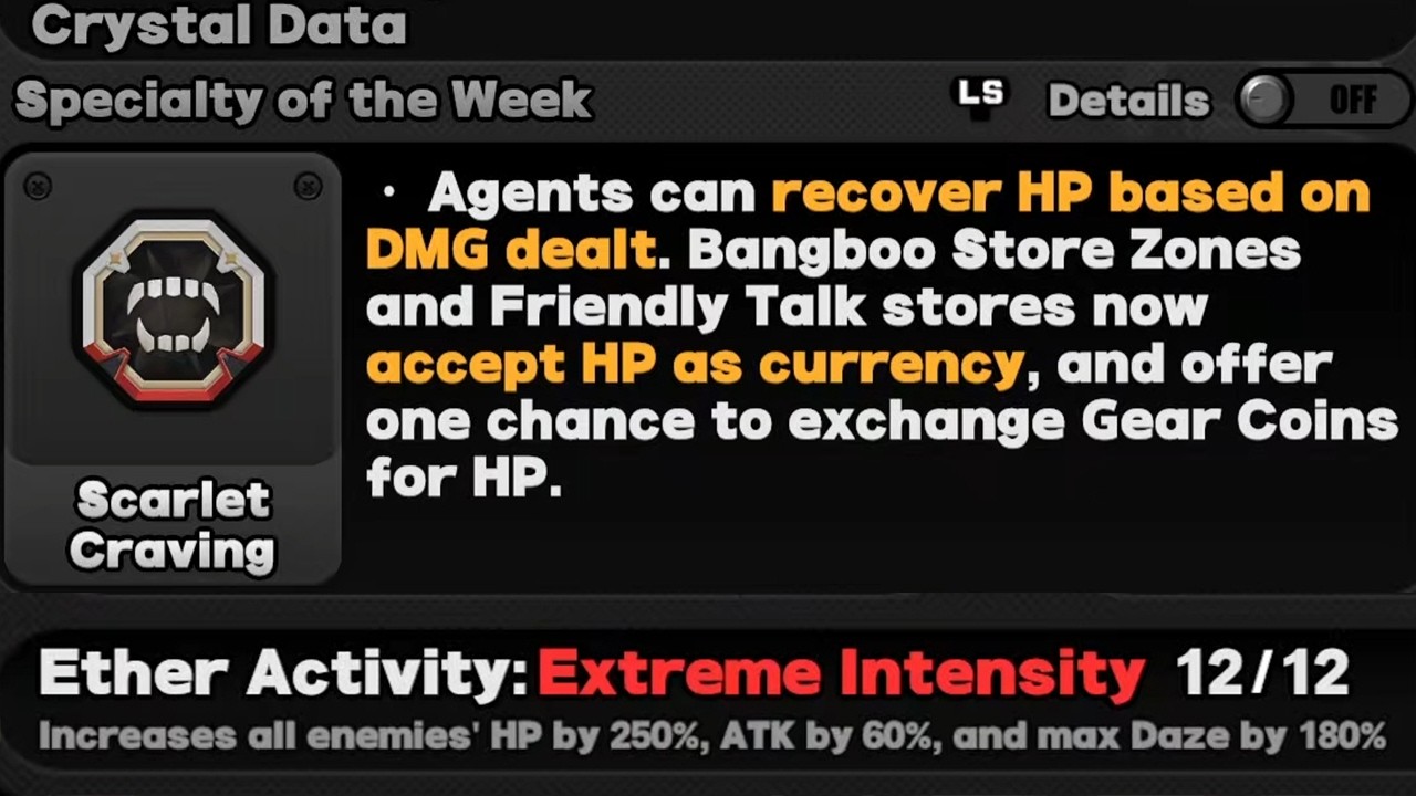 Zenless Zone Zero - Operation Matrix: Scarlet Craving | Ether Activity: Extreme Intensity 12