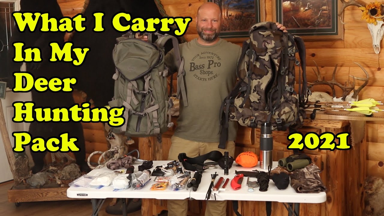 What I Carry In My Deer Hunting Pack 2021