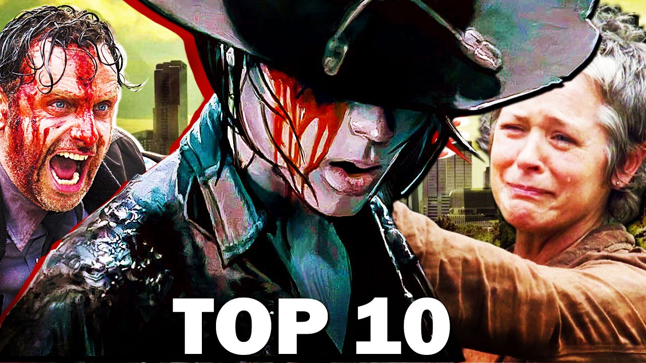 TOP 10 Mejores momentos - THE WALKING DEAD