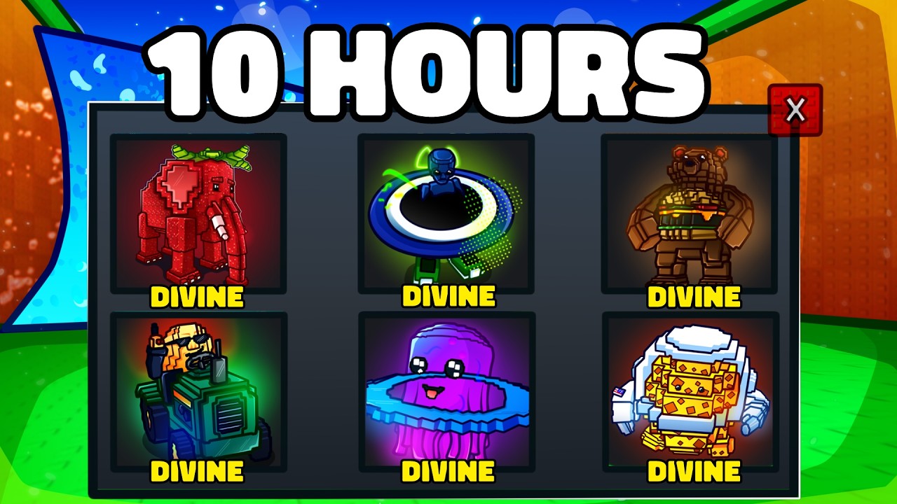 I Got Every Brainrot in 10 Hours on Escape the Tsunami for Brainrots
