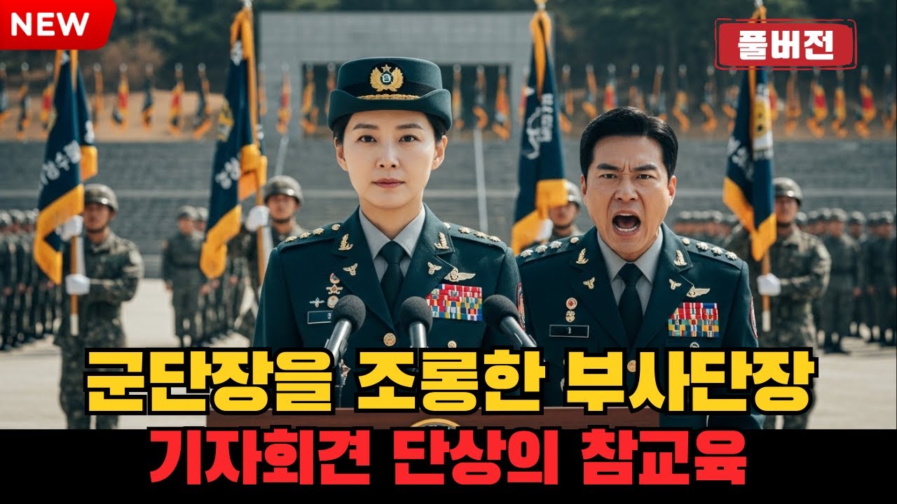 [오디오북] 707 특임대 출신 최연소 군단장을 깔보며 조롱한 부사단장… 다음 날 기자회견 단상에서 시작된 역대급 참교육[반전사연] [감동사연]