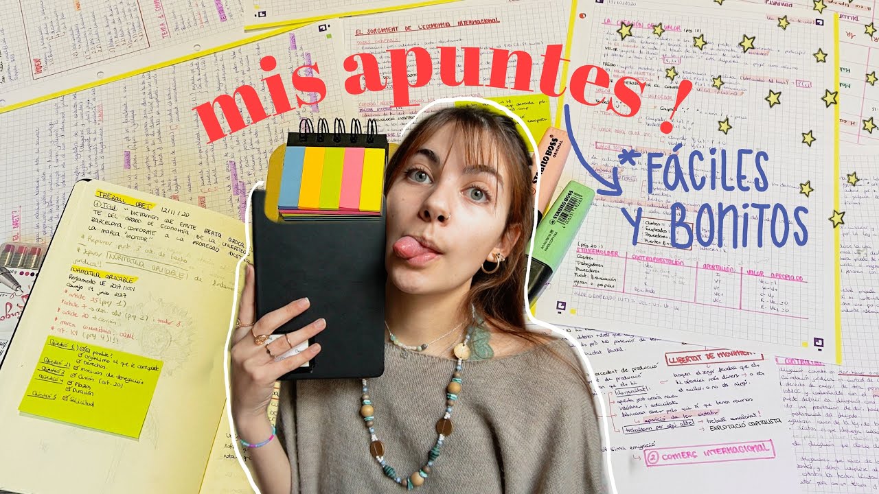 cómo hago mis apuntes + cómo me organizo para la uni 🦋 | @bertaloonglife