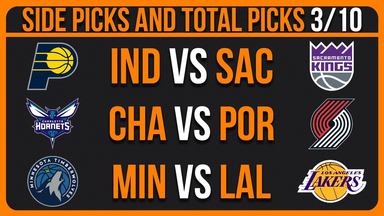 NBA Picks Today Tuesday 3/10/26 NBA Picks and Predictions | NBA Predictions Today | NBA Bets Today