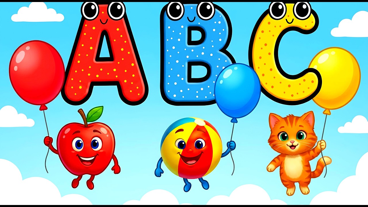🔴 ABC Phonics Song 🎶 A for Apple 🍎 | Alphabet Song | Fun ABC Learning for Toddlers | Live 83