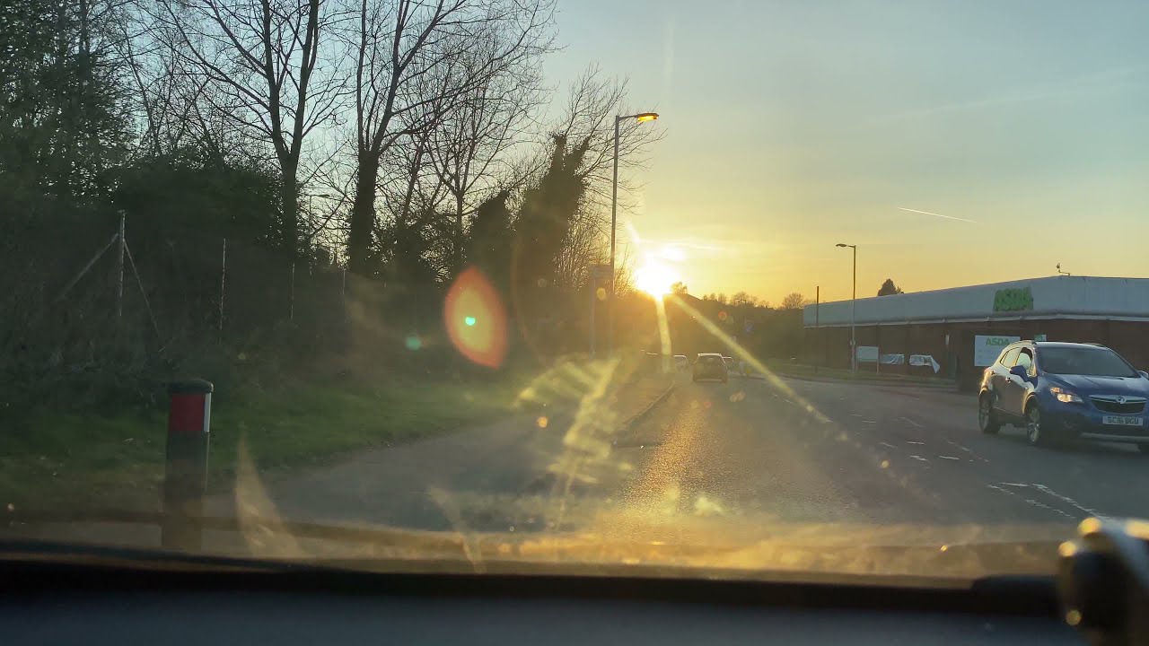 Driving in Glasgow - Summerston and Gilshochill - April 2021
