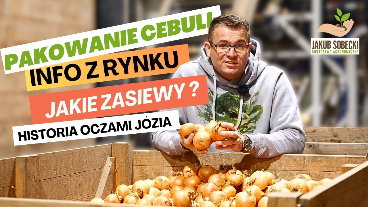 Sekrety pakowania cebuli ! Info ze świata AGRO i Pan Józiu #3