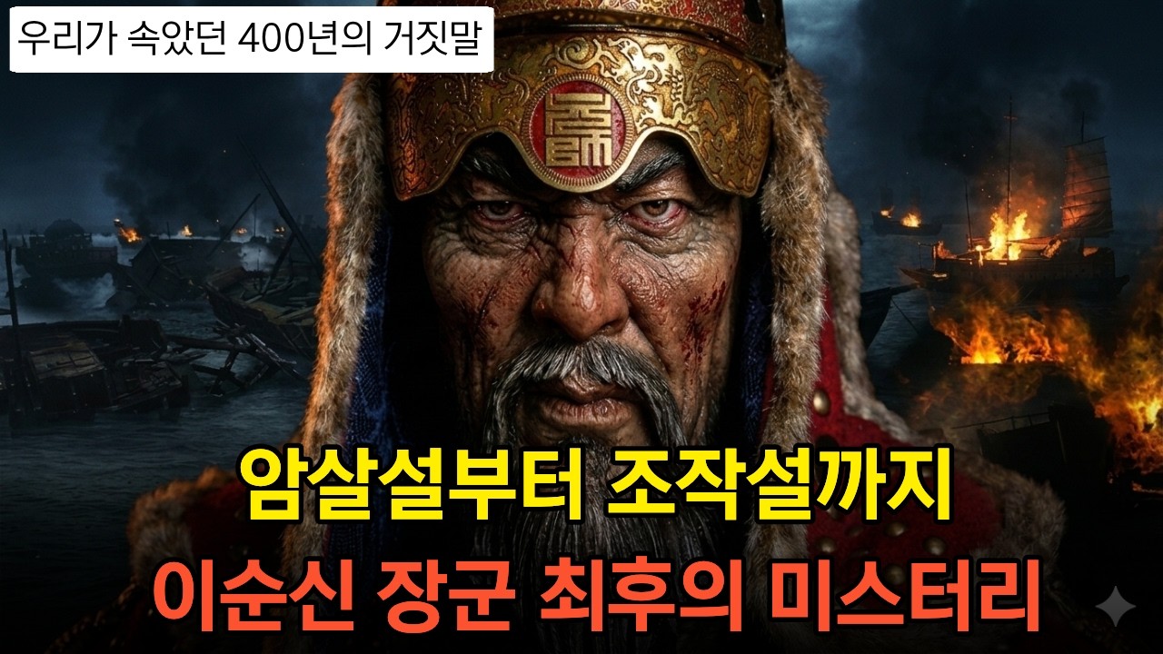 400년간 철저히 숨겨온 노량해전 3가지 의문, 이순신 죽음의 진실