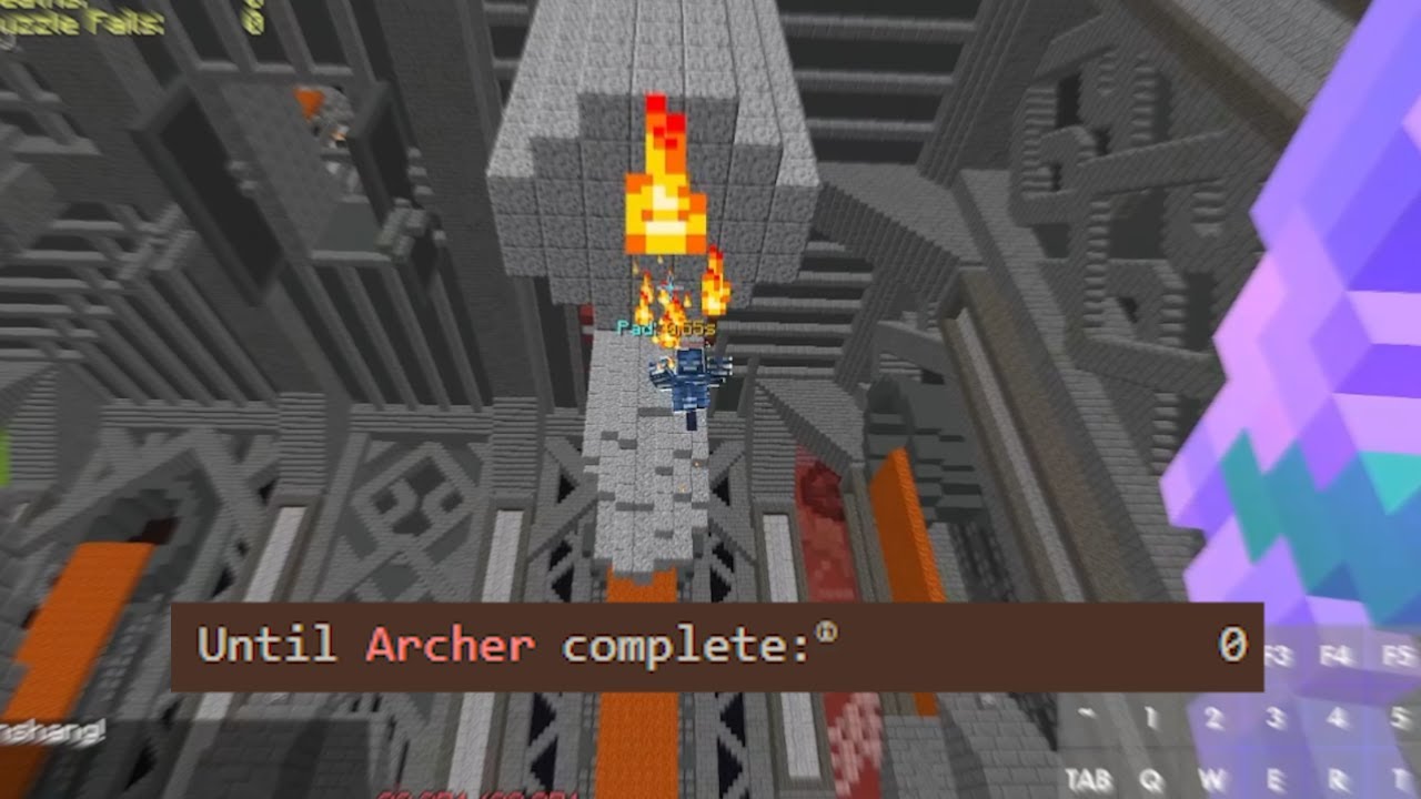 [Hypixel Skyblock] Final Archer Run to CA50 | Casual PF Archer POV