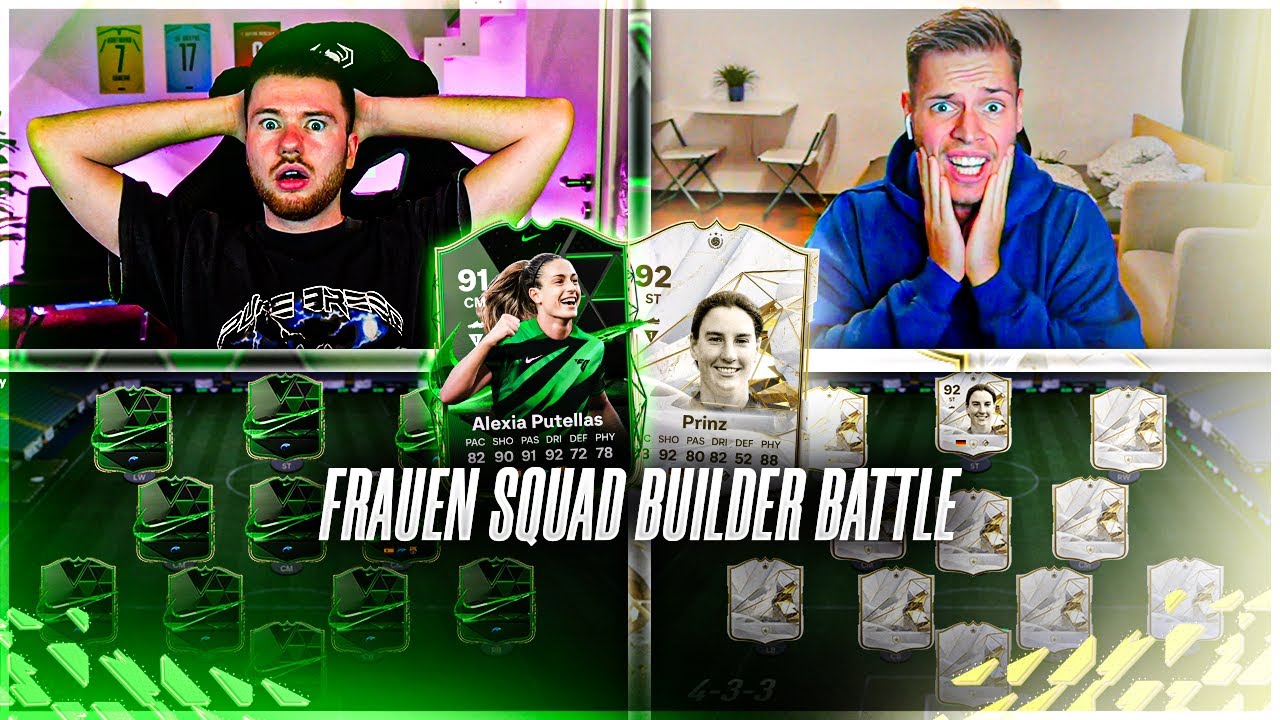EA FC 24: ULTIMATIVES FRAUEN SBB PROOWNEZ vs NHEISEN 😱🔥🔥 Squad Builder Battle