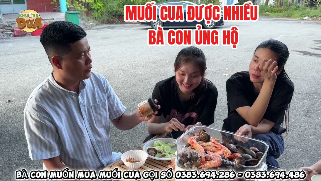Muối cua Khương Dừa nhiều bà con ủng hộ, ai cũng khen ngon nhưng có một vấn đề chưa ổn?