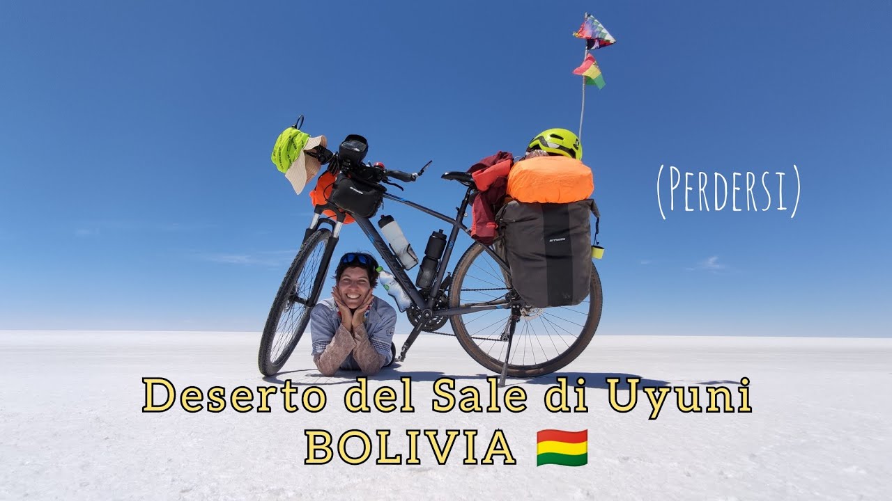 Salar de Uyuni in bicicletta e tenda. DESERTO del SALE in BOLIVIA. Come perdersi!