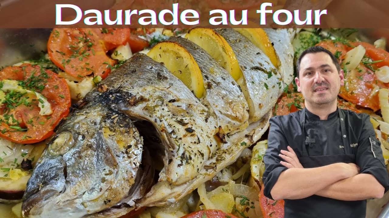 Comment Cuisiner une Daurade au four 🔥🔥🔥