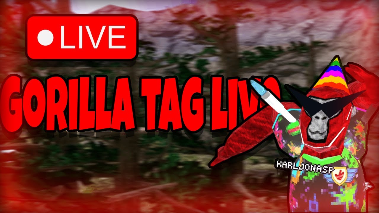 🔵🟢🔴Gorilla Tag live with viewers🔴🟢🔵