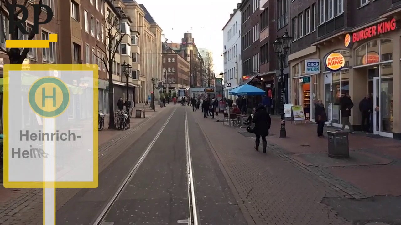 Wehrhahnlinie: Eine letzte Fahrt durch die Altstadt