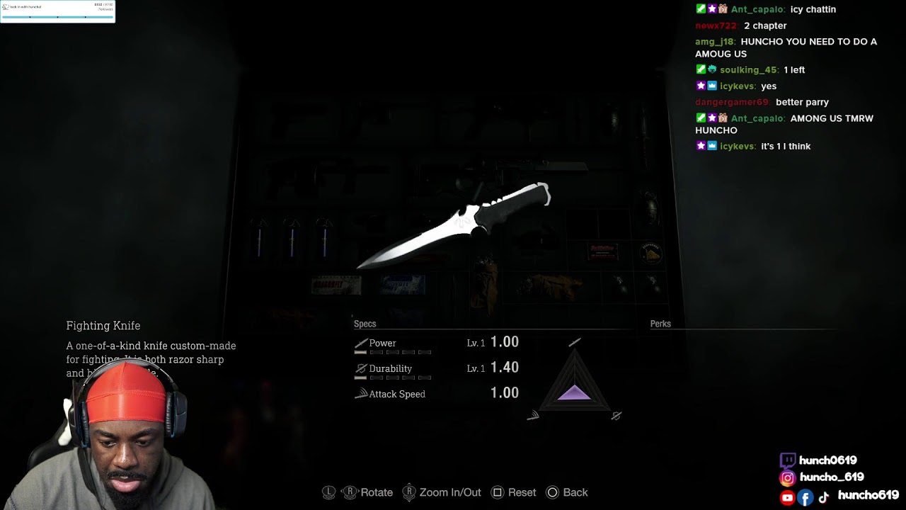 Resident Evil 4 with huncho