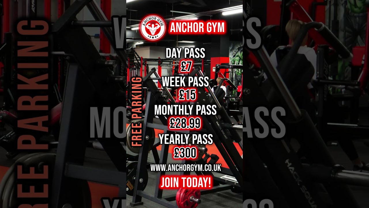 Anchor Gym | West Bromwich | Packages | Sign Up Today | www.anchorgym.co.uk | Local Gym | Fitness