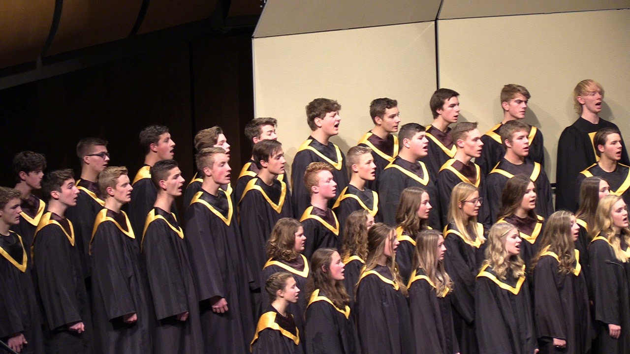 Who But The Lord - CCHS Combined Choirs - Craig Courtney