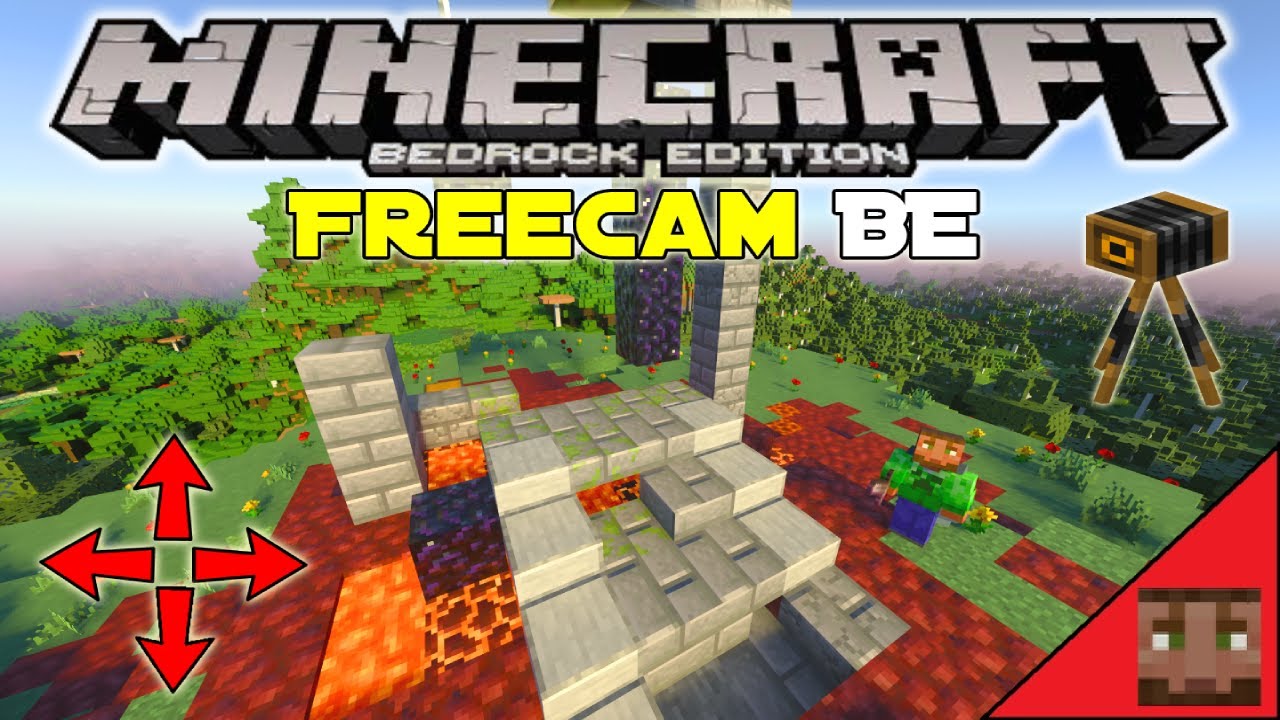 Freecam for MCBE/MCPE! | Xbox/PS/PC/Switch/Mobile