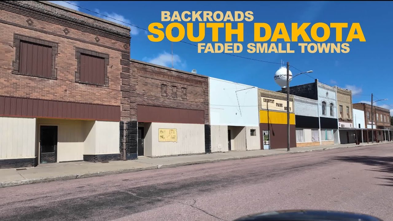 Faded Small Towns & Desolate Backroads in SOUTH DAKOTA