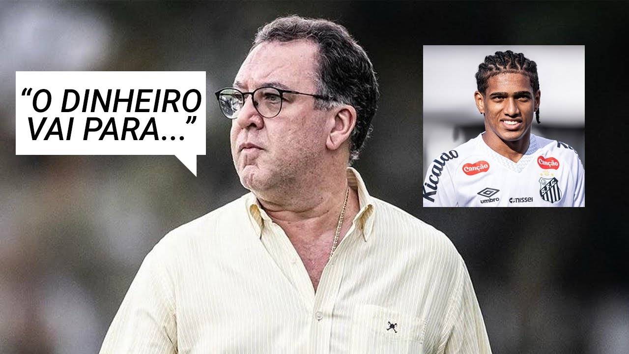 Marcelo Teixeira ABRE O JOGO sobre como será gasto o dinheiro da venda de Souza
