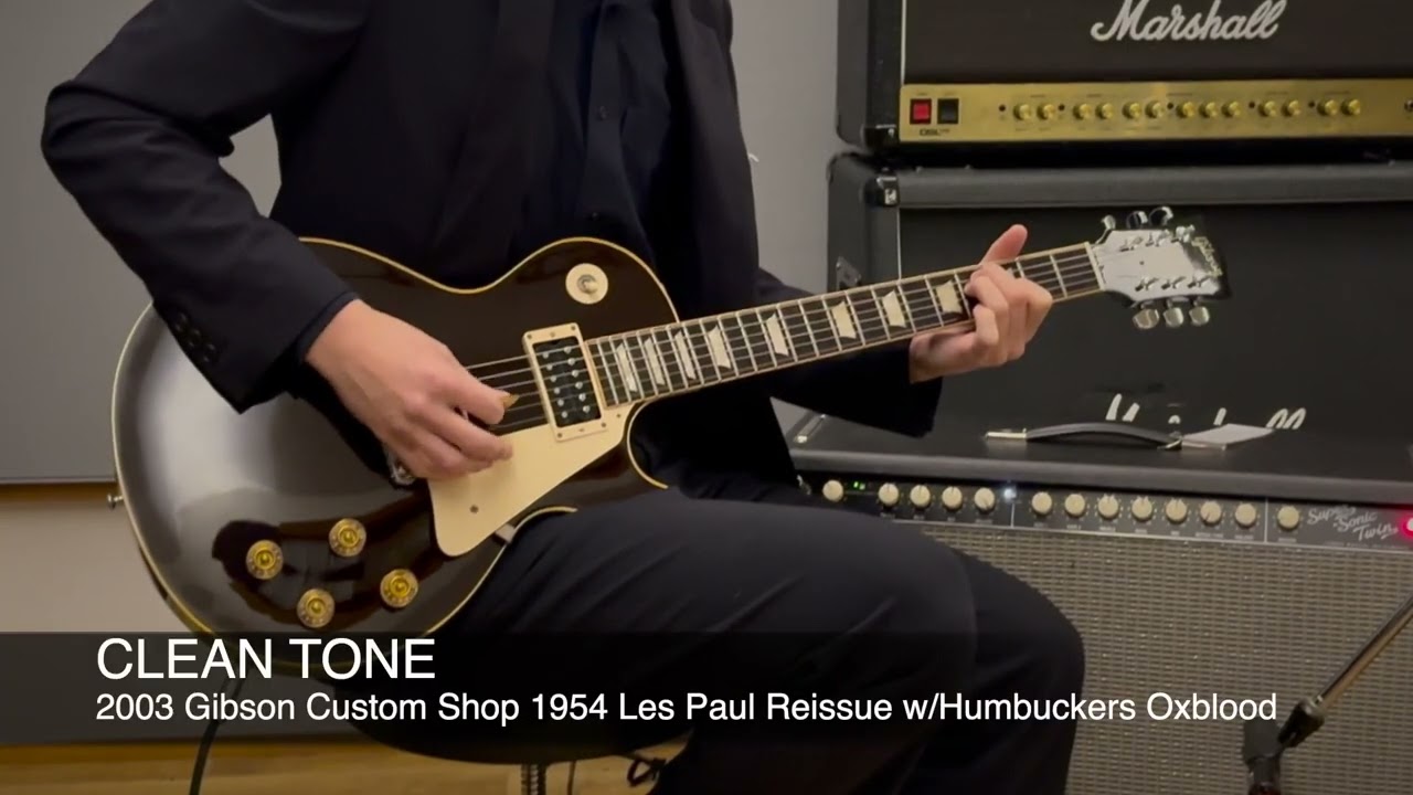 2003 Gibson Custom Shop 1954 Les Paul Reissue w/Humbuckers Oxblood
