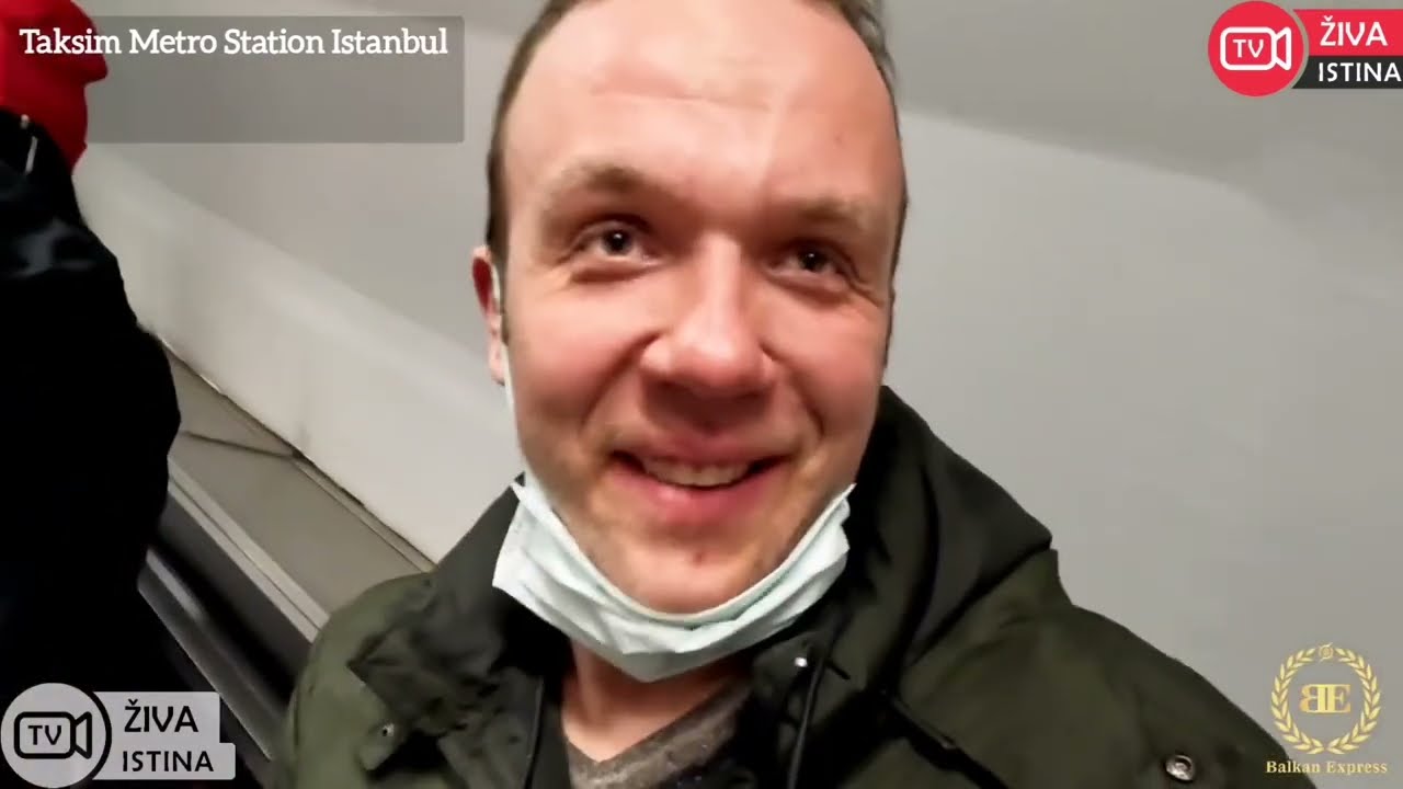 ŽIVA ISTINA#Taksim Metro stanica sa tri nivoa nevjerovatnih tri kilometra, Muhamed nam priča