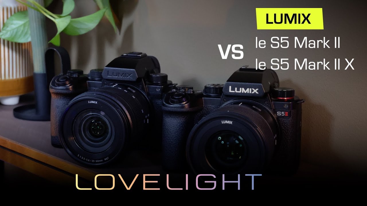 Les appareils Lumix S5 Mark II et Lumix S5 Mark II X : de la photo à la vidéo !
