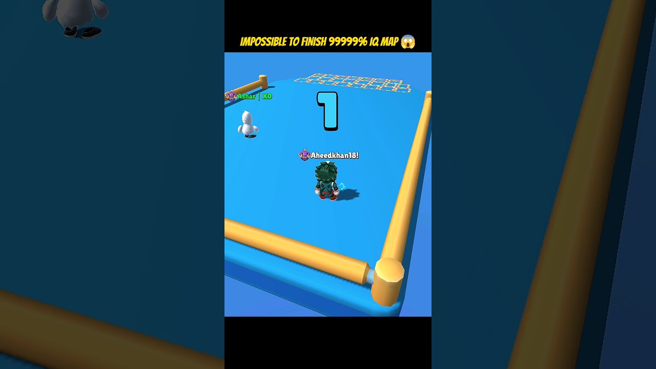You Want 99999+ IQ To Finish This Map In Stumble Guys 😍 New Stumble Guys 0.77 🔥