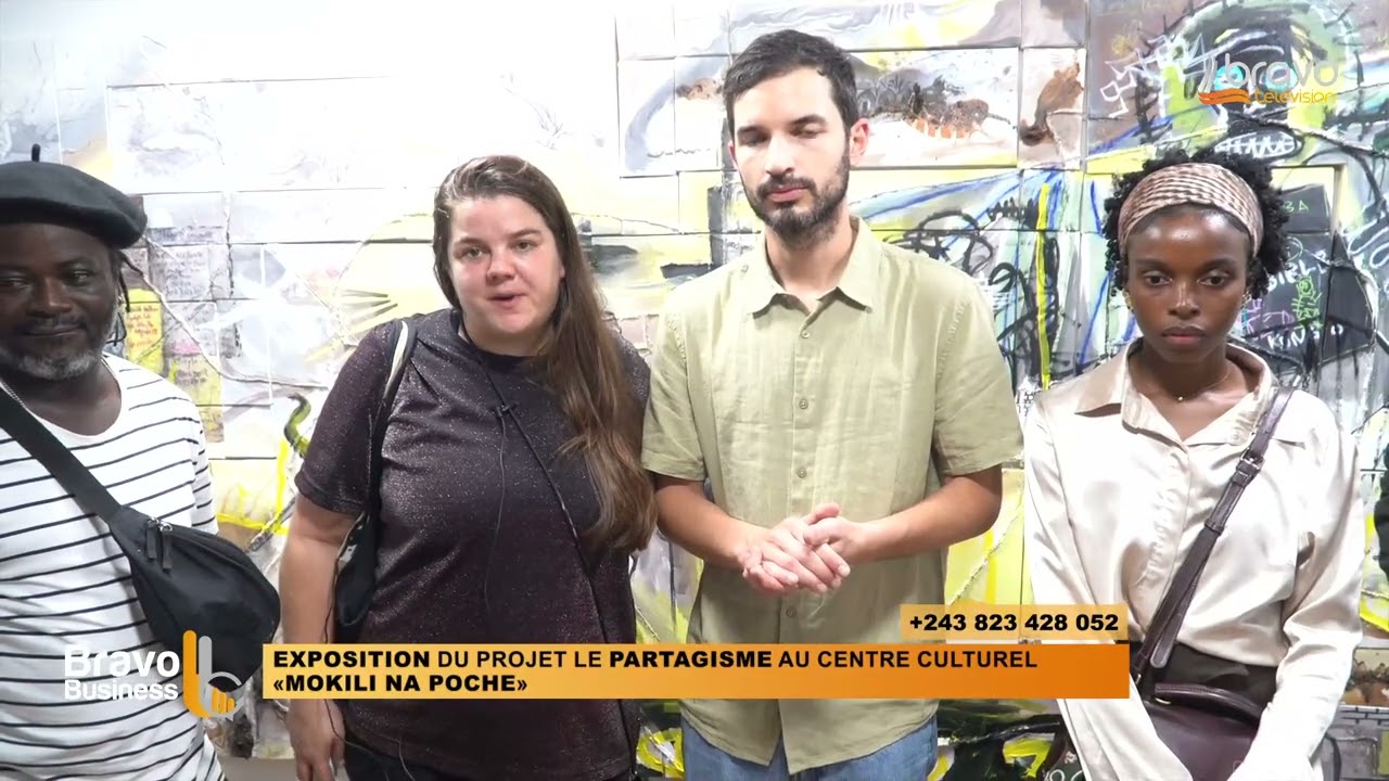Exposition du projet Le Partagisme au centre culturel « MOKILI NA POCHE »