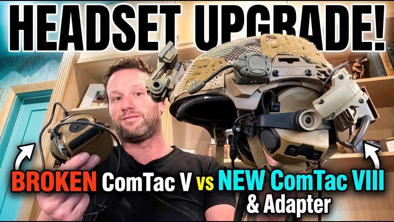 Helmet Headset Upgrade — ComTac VIII + AXL RAC Link Setup