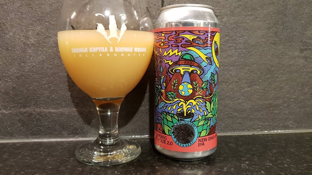 Amundsen Luponic Plague 2.0 New England IPA | Amundsen Bryggeri , Norwegian Craft Beer Review