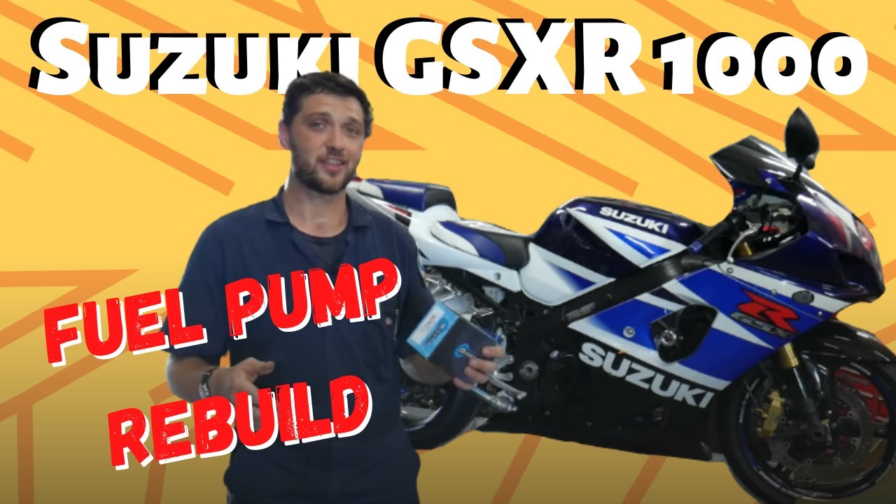 Как перебрать топливный насос Suzuki GSXR 1000 (2001-2004) с помощью комплекта Quantum Fuel Syste...