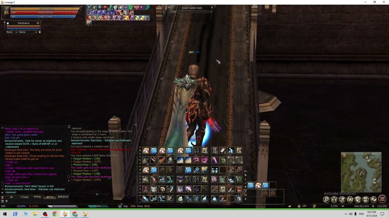 What is Siege and How to Take a Castle in Lineage 2