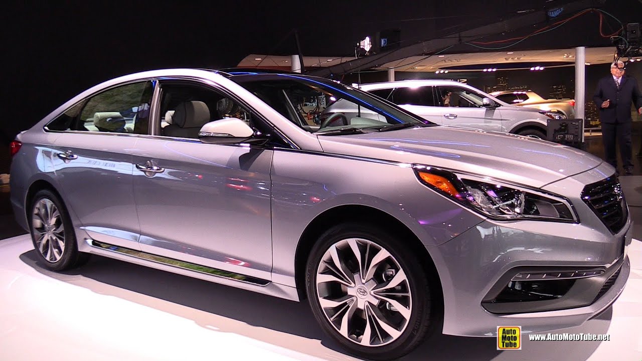 2015 Hyundai Sonata 2.0T Limited - Exterior and Interior Walkaround - 2015 Detroit Auto Show