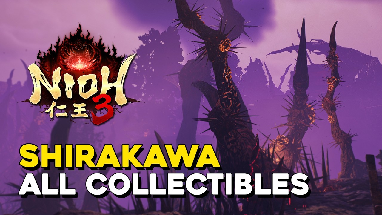 Nioh 3 Shirakawa All Collectible Locations (All Kodama, Chijikos, Scampuss...)
